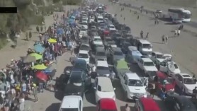 VIDEO // Cozi de 7 kilometri pentru un bilet la meciul Argentina - Brazilia
